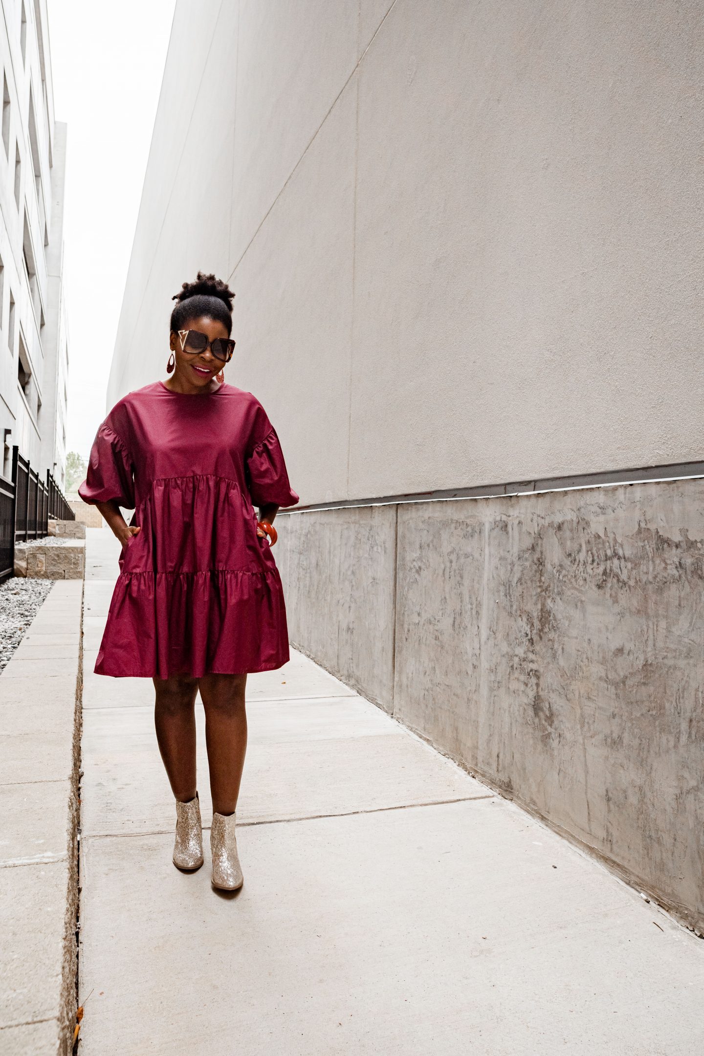 How To Wear Ankle Boots With Your Favorite Fall Dresses, tips featured by top Atlanta fashion blogger, Hurry in Time